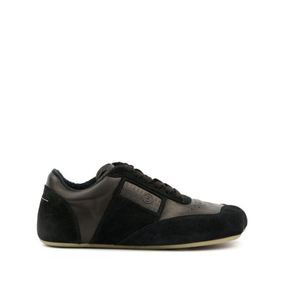 MM6 MAISON MARGIELA Numeric Code Low Top Sneakers Men BLACK